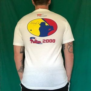VINTAGE 90s Y2K 00 Philadelphia Phillies MLB shirt